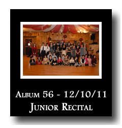 Album 56: Junior Recital December 10, 2011